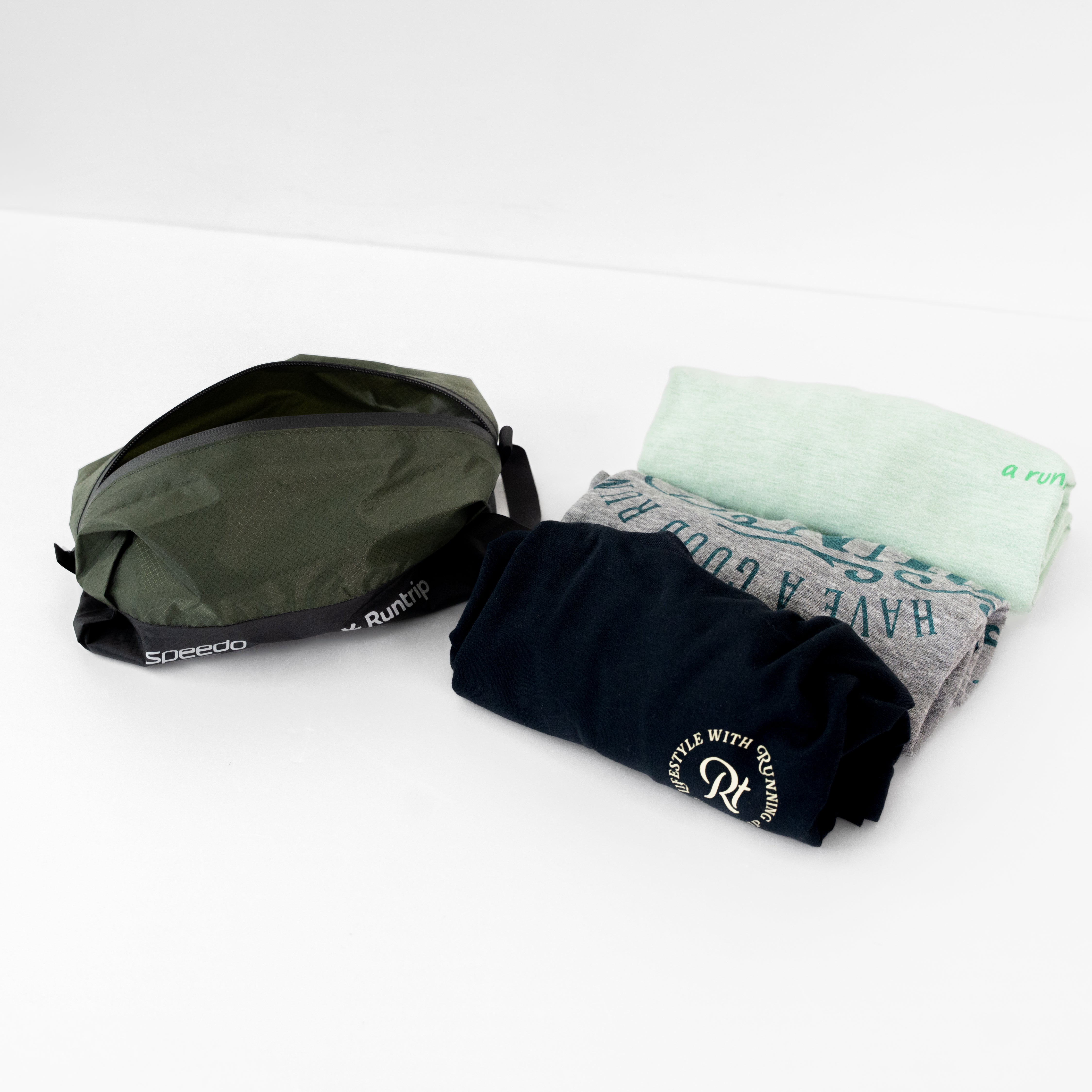 Runtrip × Speedo ウォータープルーフポーチ S