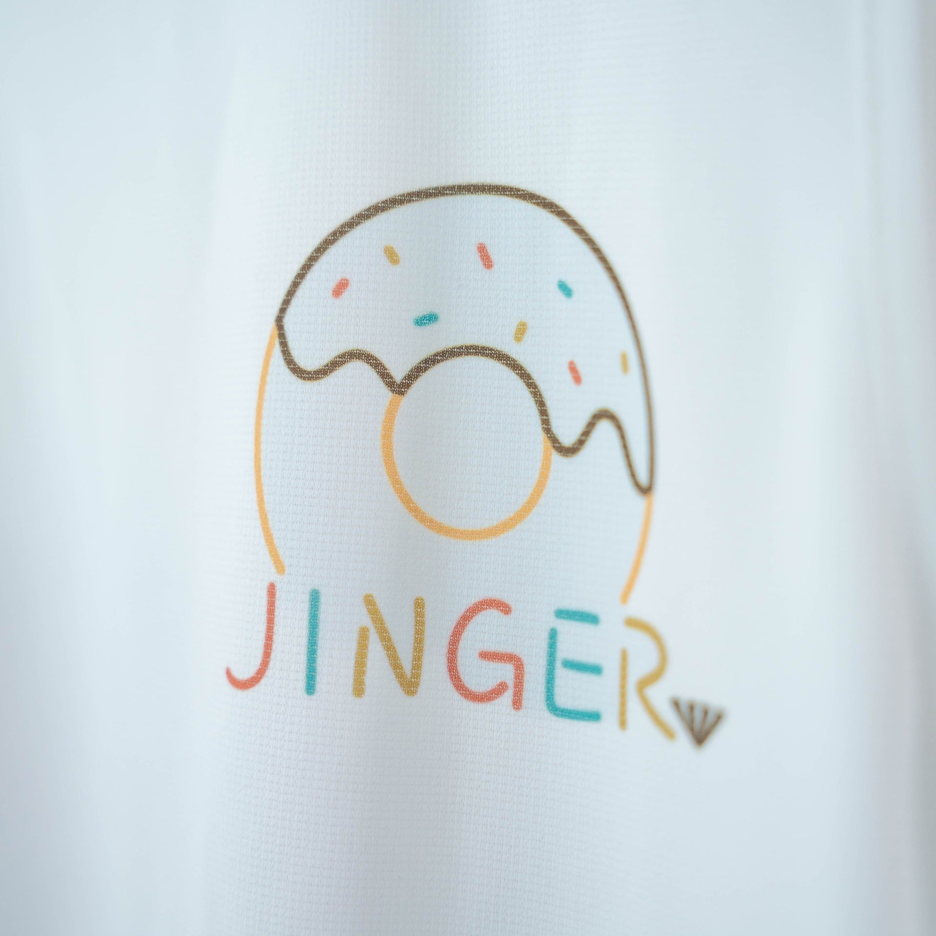 Style | DONUTS "TAKE A RISK" Sleeve-less Tee by JINGER (Men's White)