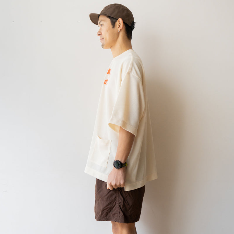 TANNUKI “RUNNING RADIO” Waffle Big Tee