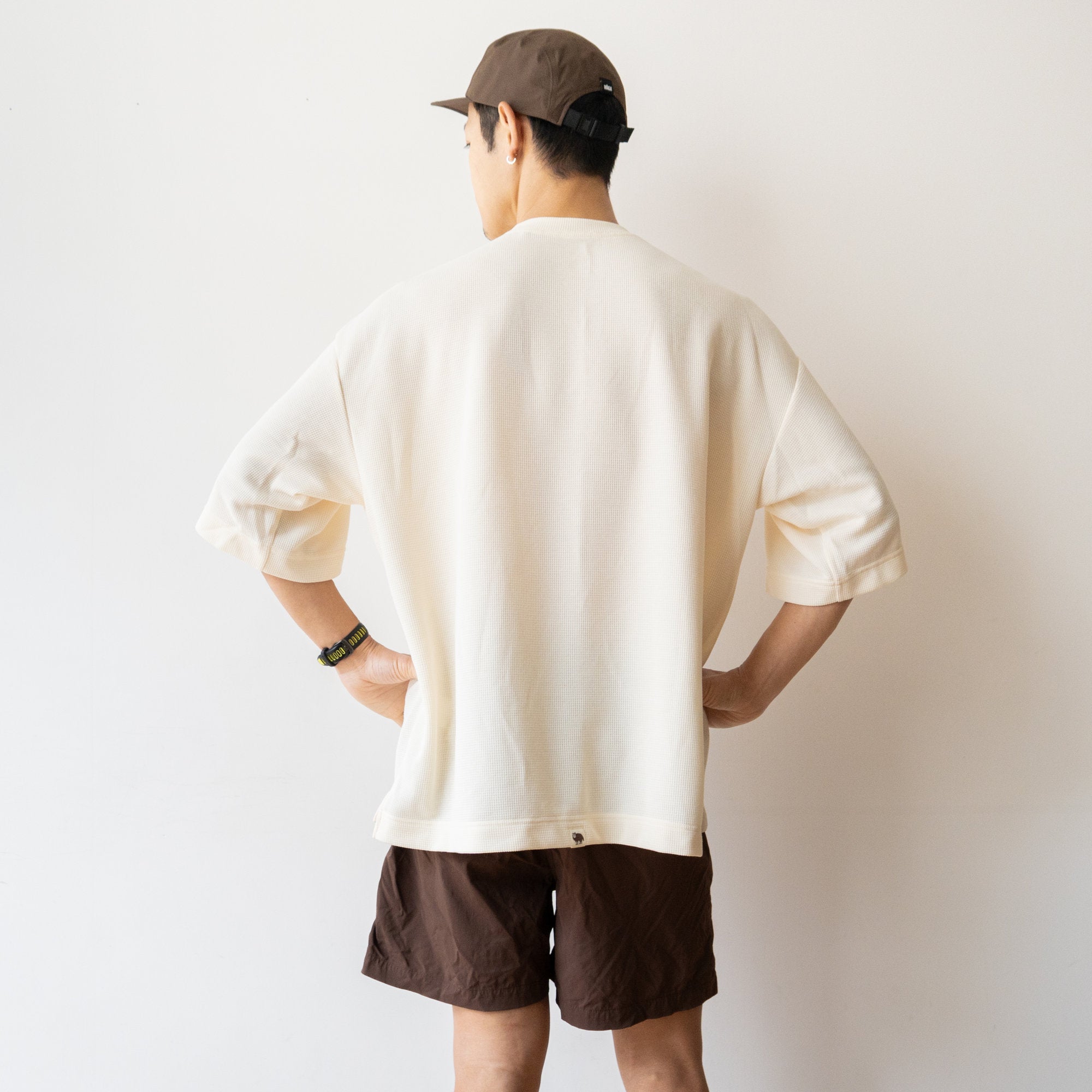 TANNUKI “RUNNING RADIO” Waffle Big Tee