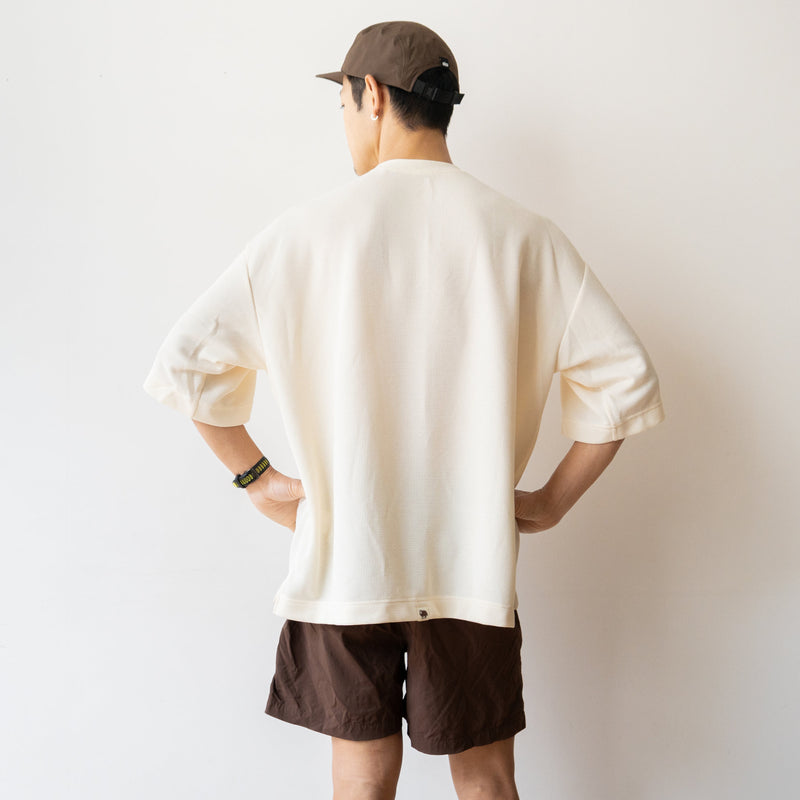 TANNUKI “RUNNING RADIO” Waffle Big Tee