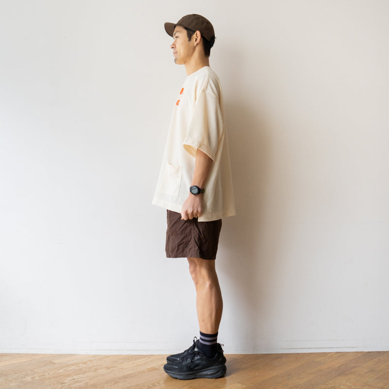 TANNUKI “RUNNING RADIO” Waffle Big Tee