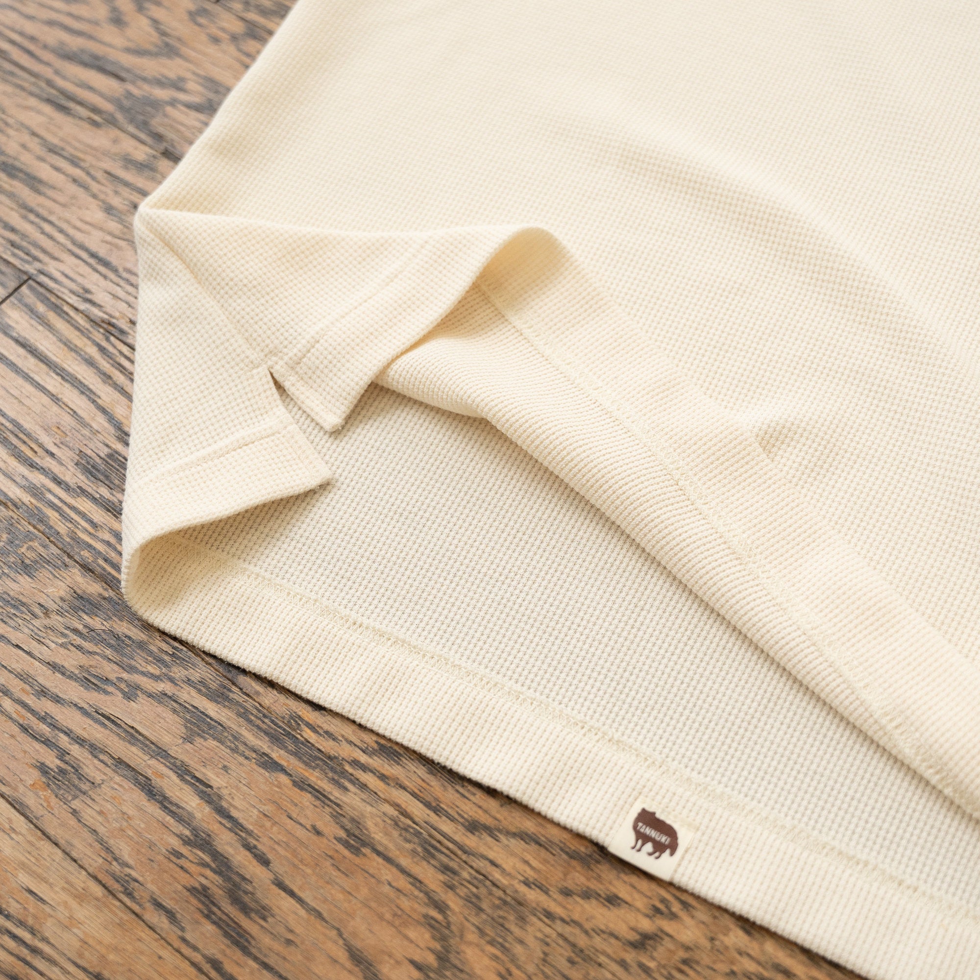 TANNUKI “RUNNING RADIO” Waffle Big Tee