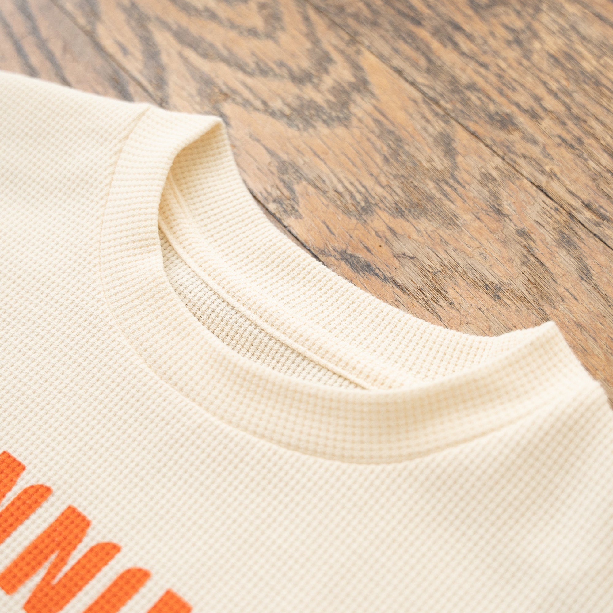 TANNUKI “RUNNING RADIO” Waffle Big Tee