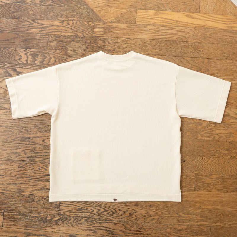 TANNUKI “RUNNING RADIO” Waffle Big Tee