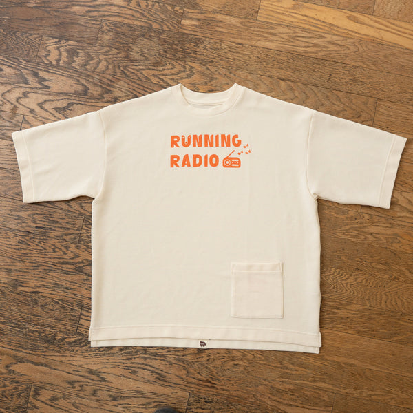 TANNUKI “RUNNING RADIO” Waffle Big Tee