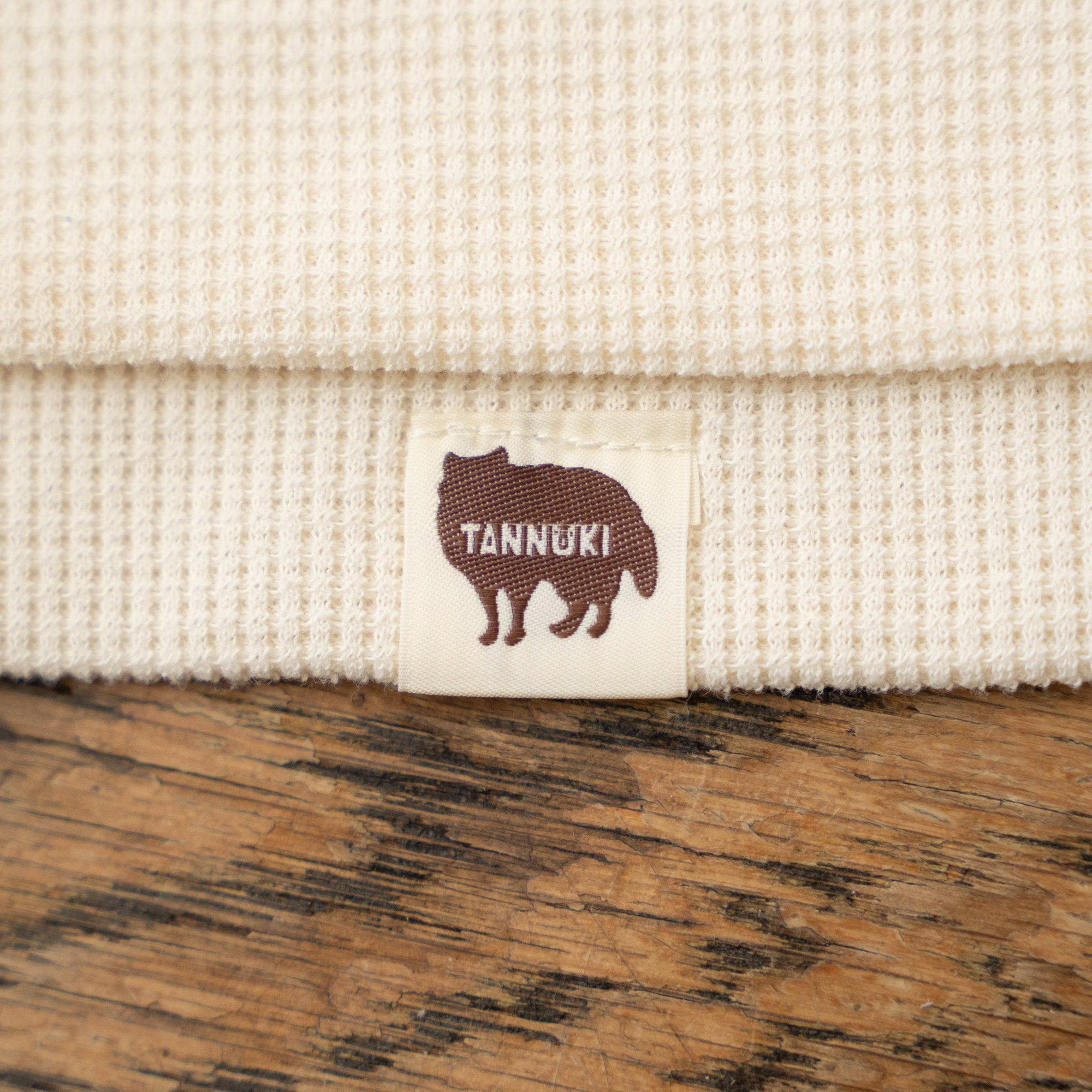 TANNUKI “RUNNING RADIO” Waffle Big Tee