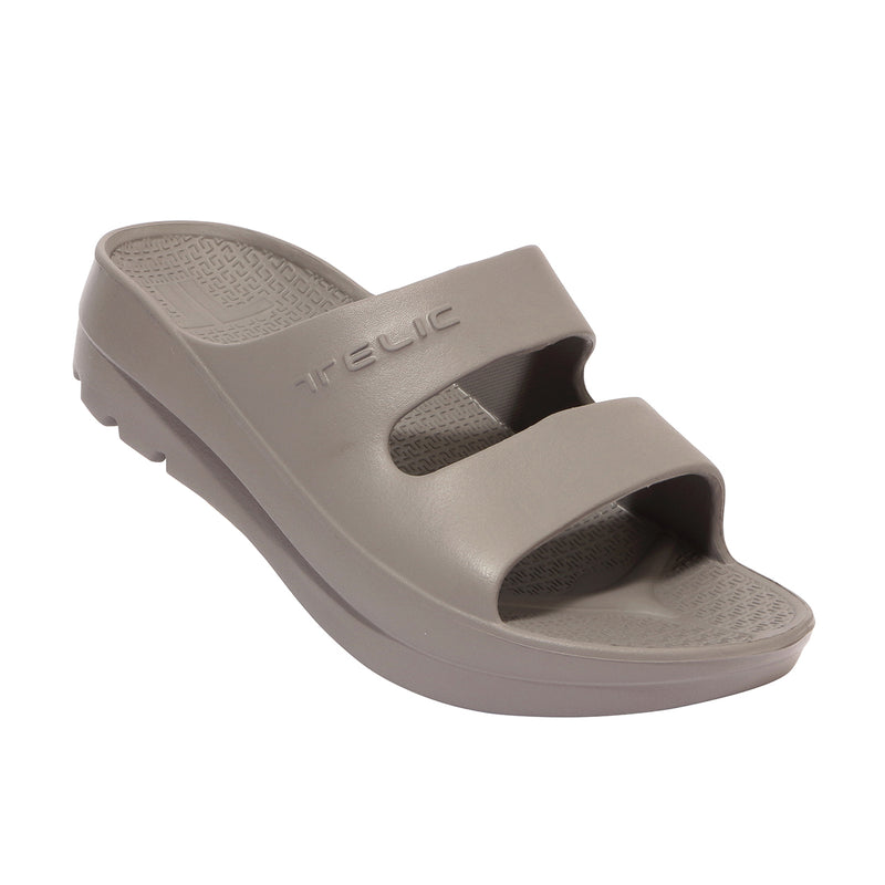 TELIC Recovery Sandals W-STRAP (Ash gray)