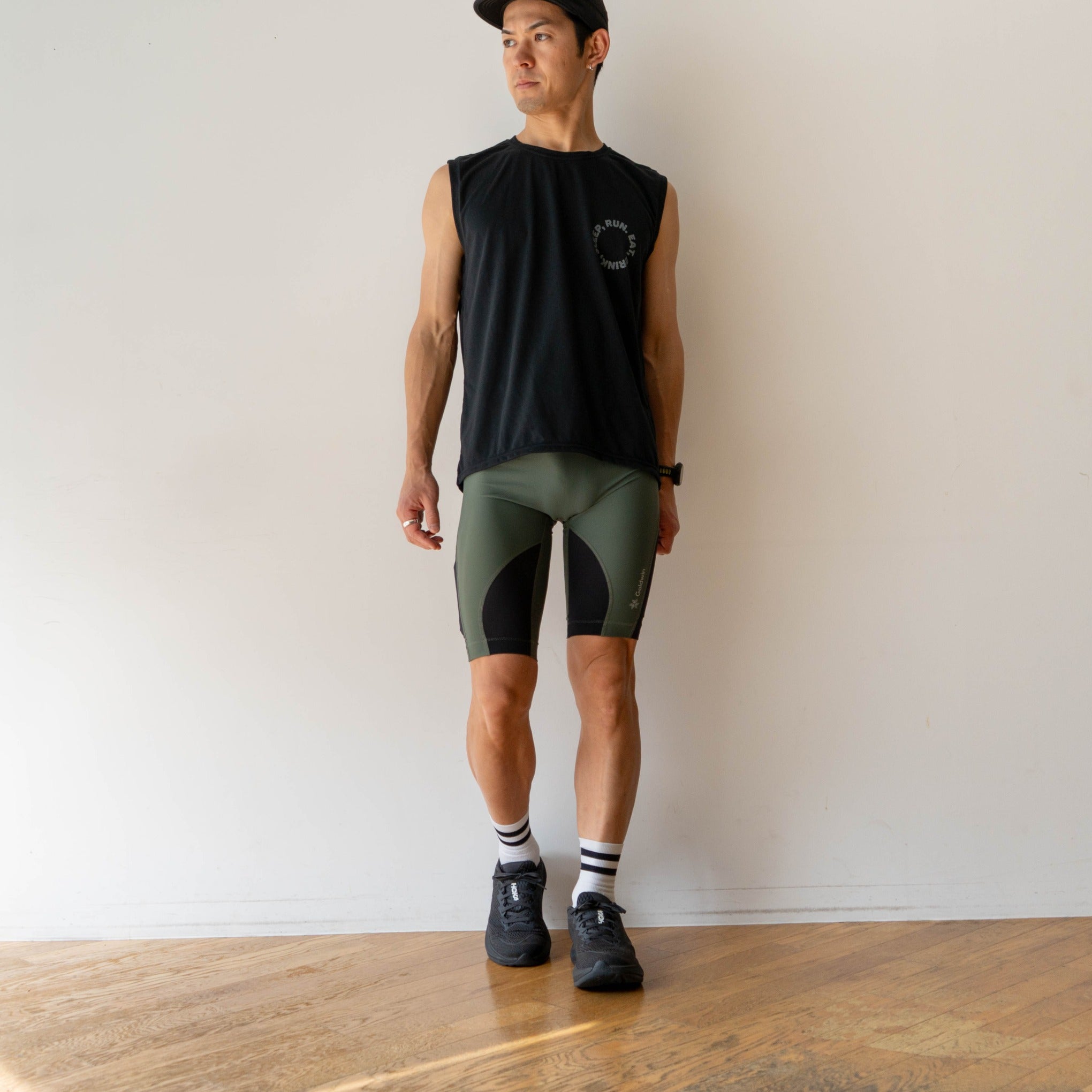 Goldwin C3fit | インパクトエアーカーゴハーフタイツ (Men's)