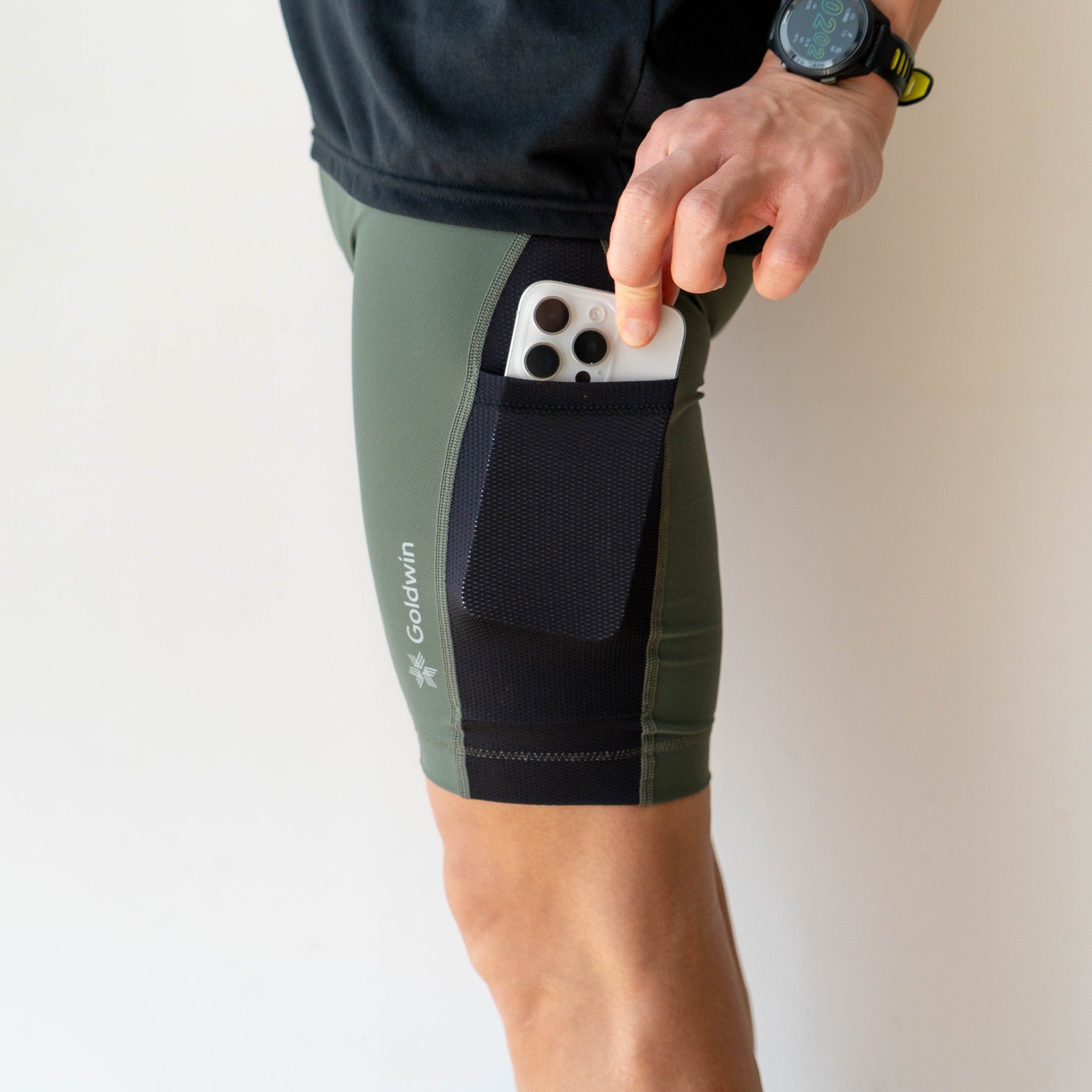 Goldwin C3fit | インパクトエアーカーゴハーフタイツ (Men's)