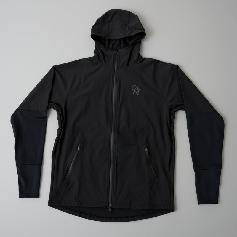THE RUNNING JACKET by Runtrip Full Zip (Black)
