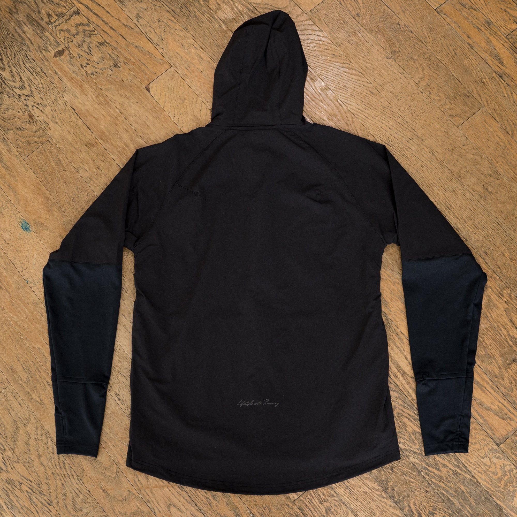 THE RUNNING JACKET by Runtrip Full Zip (Black)