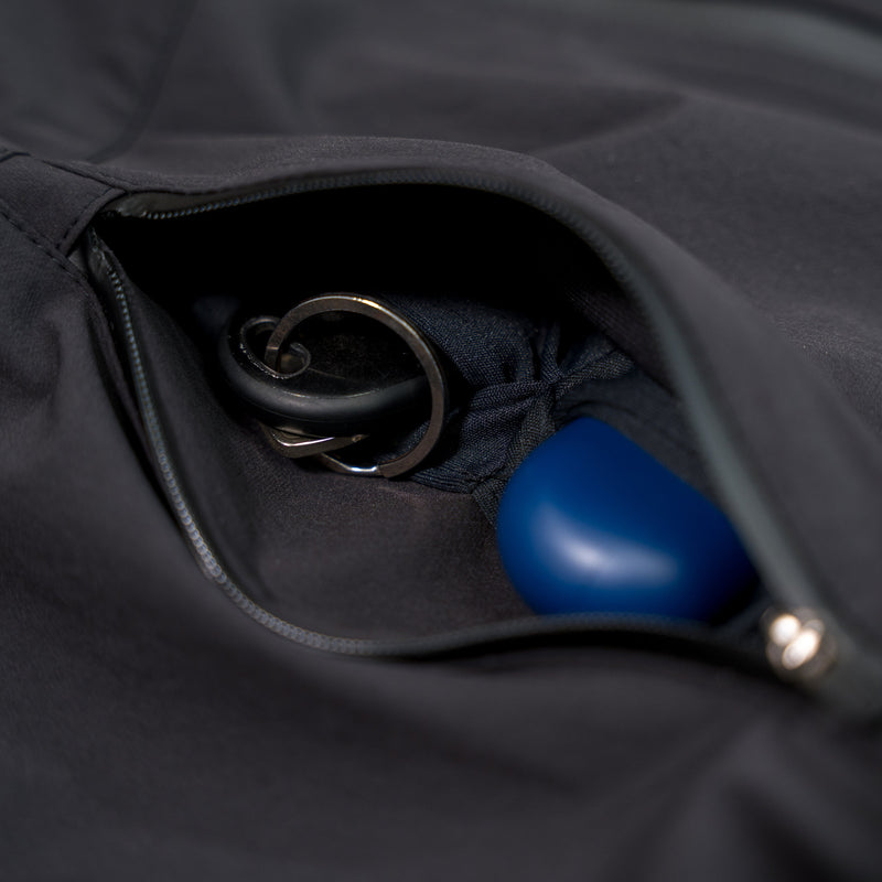 THE RUNNING JACKET by Runtrip Full Zip (Black)