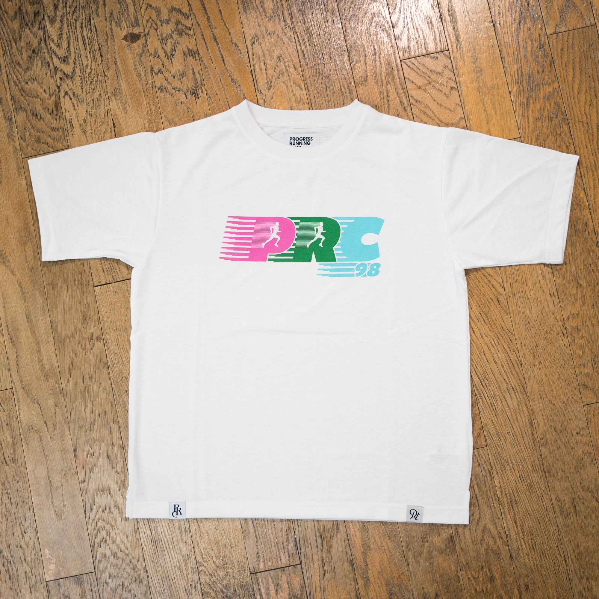 Runtrip × PROGRESS RUNNING CLUB "PRC98" Rt Logo Tee