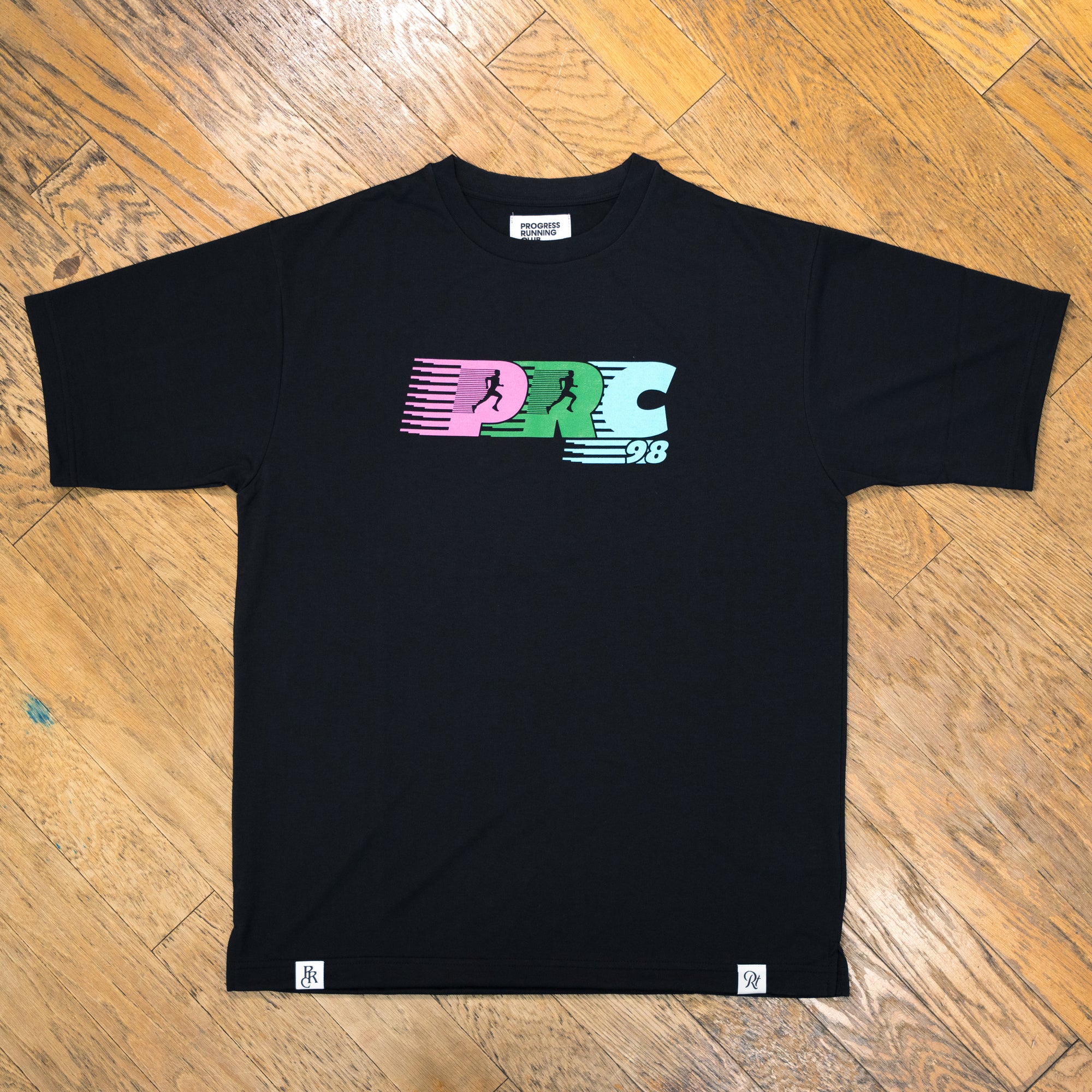Runtrip × PROGRESS RUNNING CLUB "PRC98" Rt Logo Tee