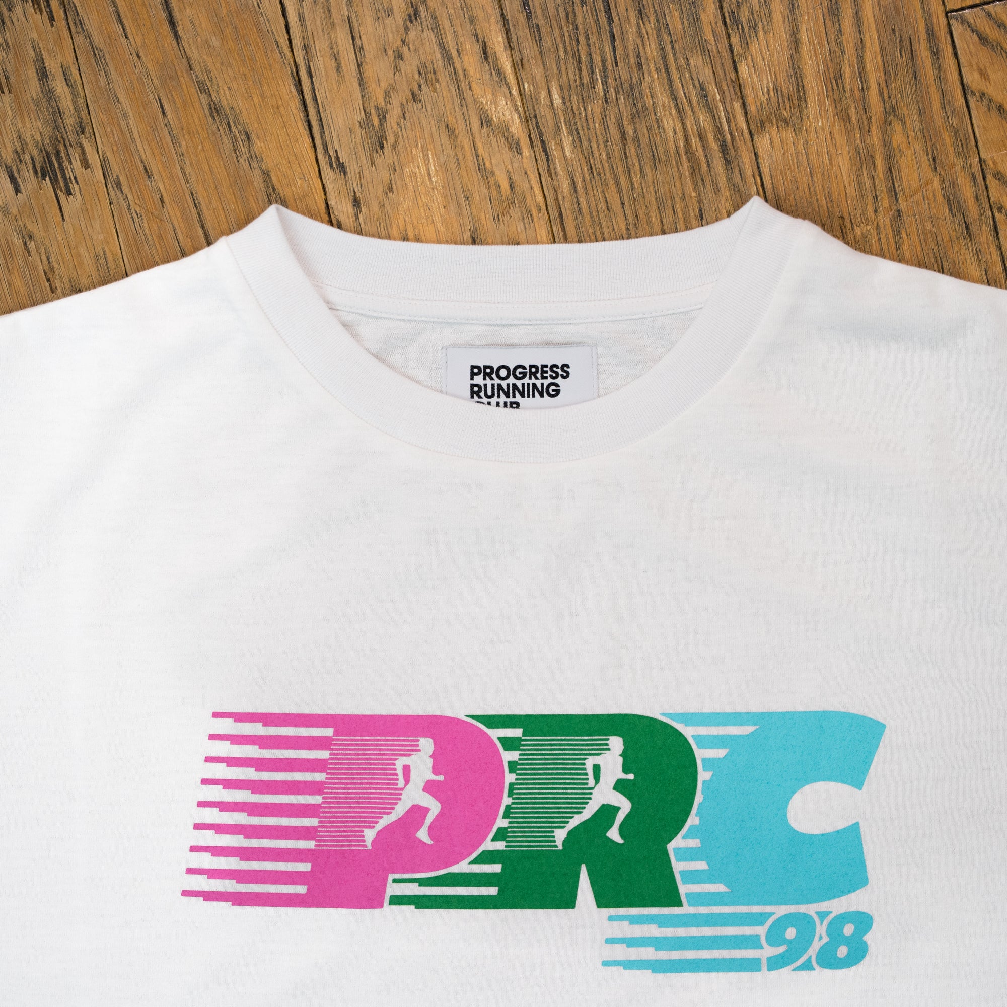 Runtrip × PROGRESS RUNNING CLUB "PRC98" Rt Logo Tee