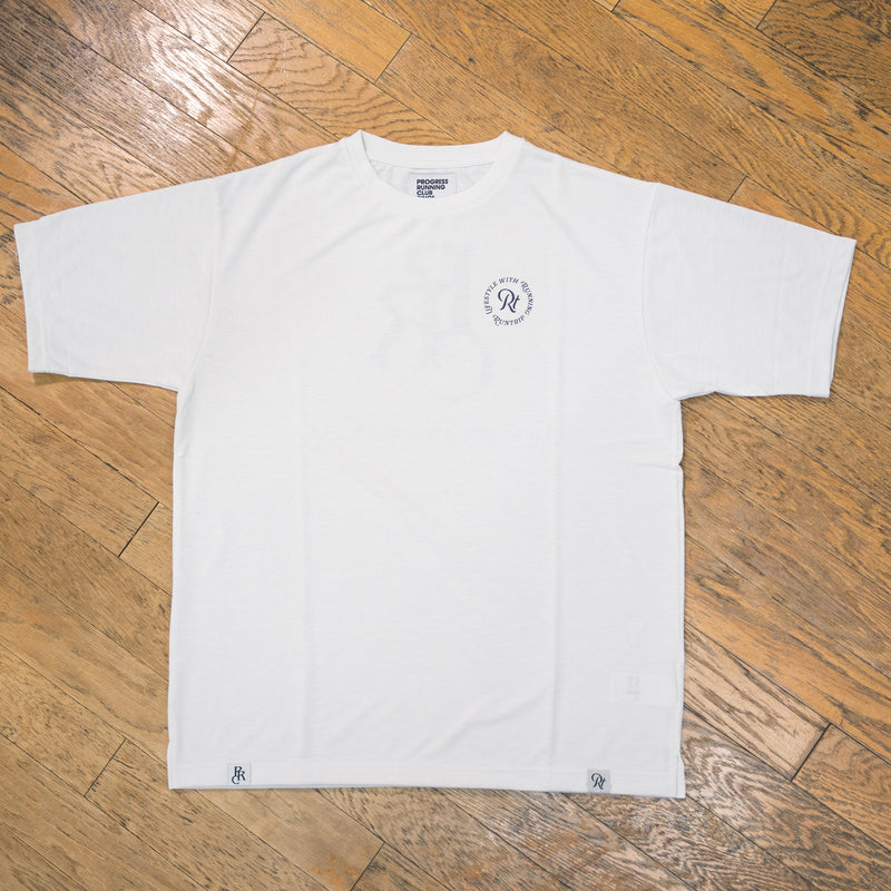 Runtrip × PROGRESS RUNNING CLUB "PRC BADGE LOGO" Rt Logo Tee