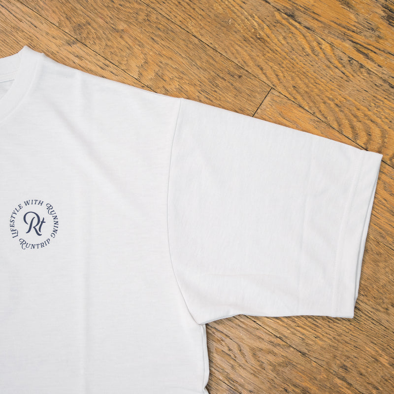 Runtrip × PROGRESS RUNNING CLUB "PRC BADGE LOGO" Rt Logo Tee