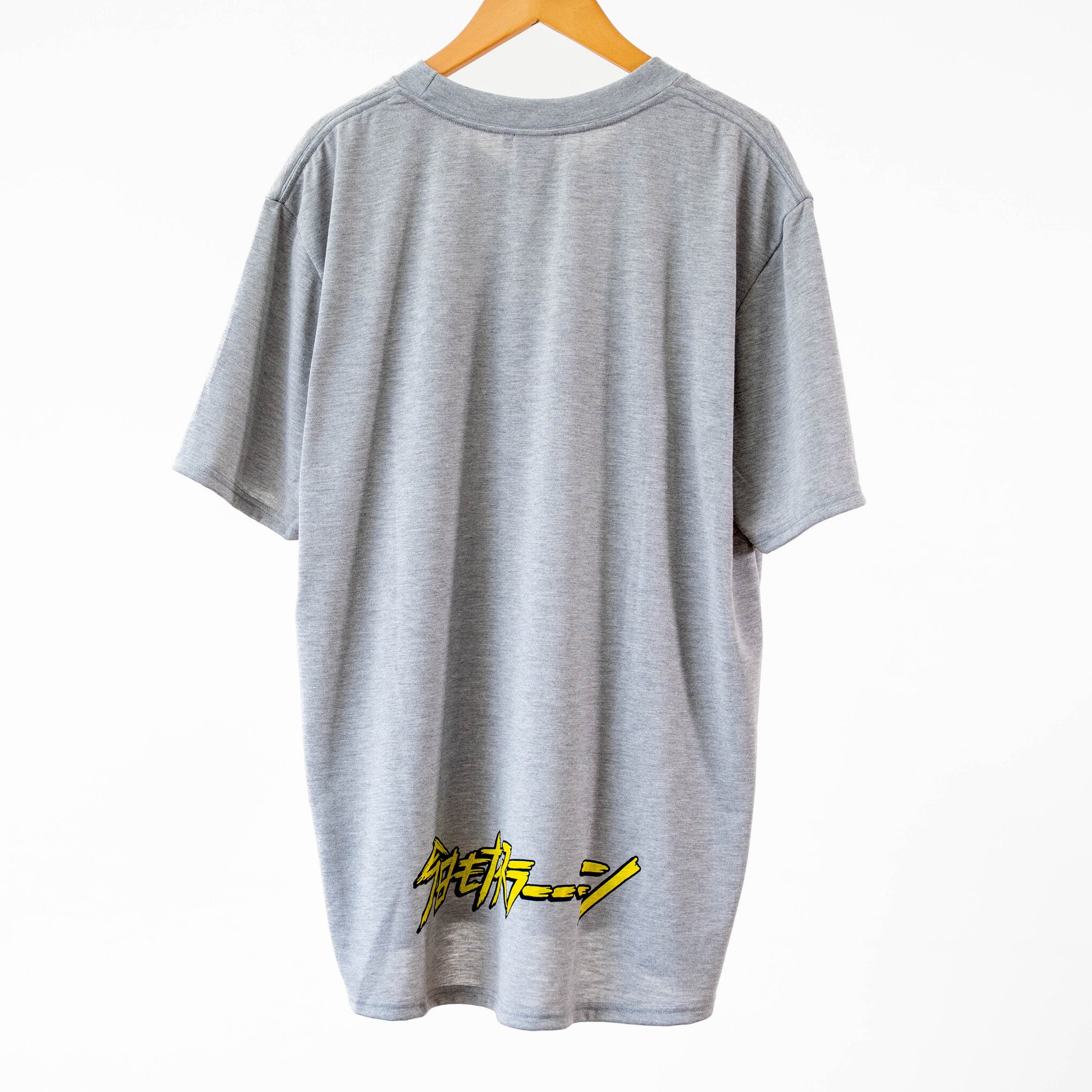 ランラジ Original Tee (Vintage-style Print / Gray)