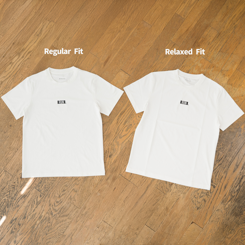 FIELDSENSOR 秒乾 Tee (Relaxed Fit) EAT DRINK SLEEP RUN / “STREET” RUN.