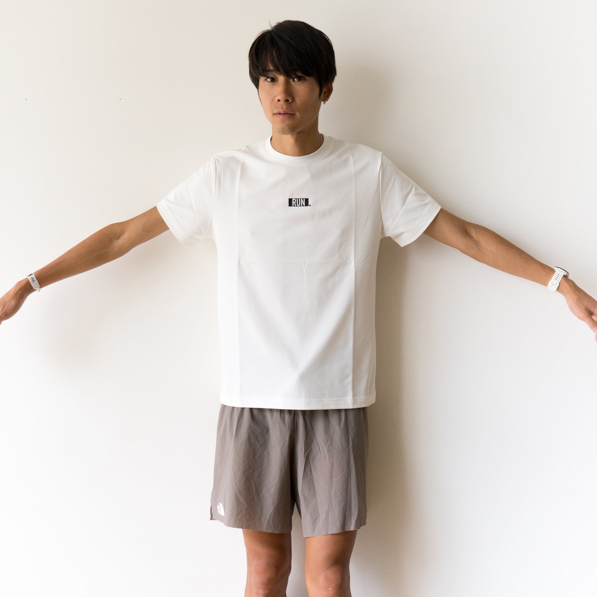 FIELDSENSOR 秒乾 Tee (Regular Fit) EAT DRINK SLEEP RUN / “STREET” RUN.