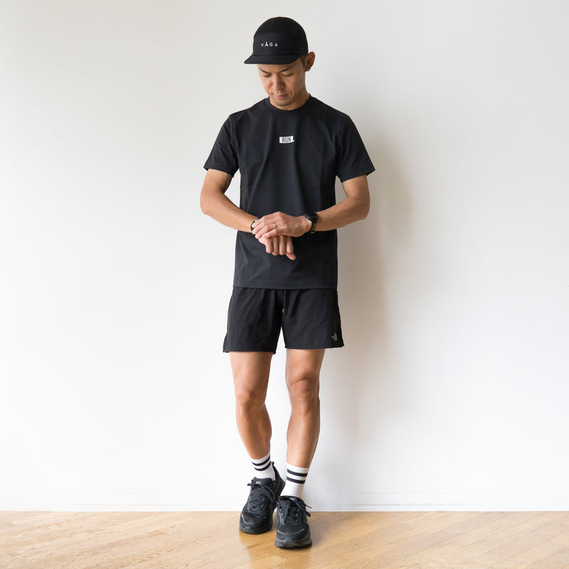 FIELDSENSOR 秒乾 Tee (Regular Fit) EAT DRINK SLEEP RUN / “STREET” RUN.