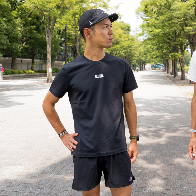 FIELDSENSOR 秒乾 Tee (Regular Fit) EAT DRINK SLEEP RUN / “STREET” RUN.