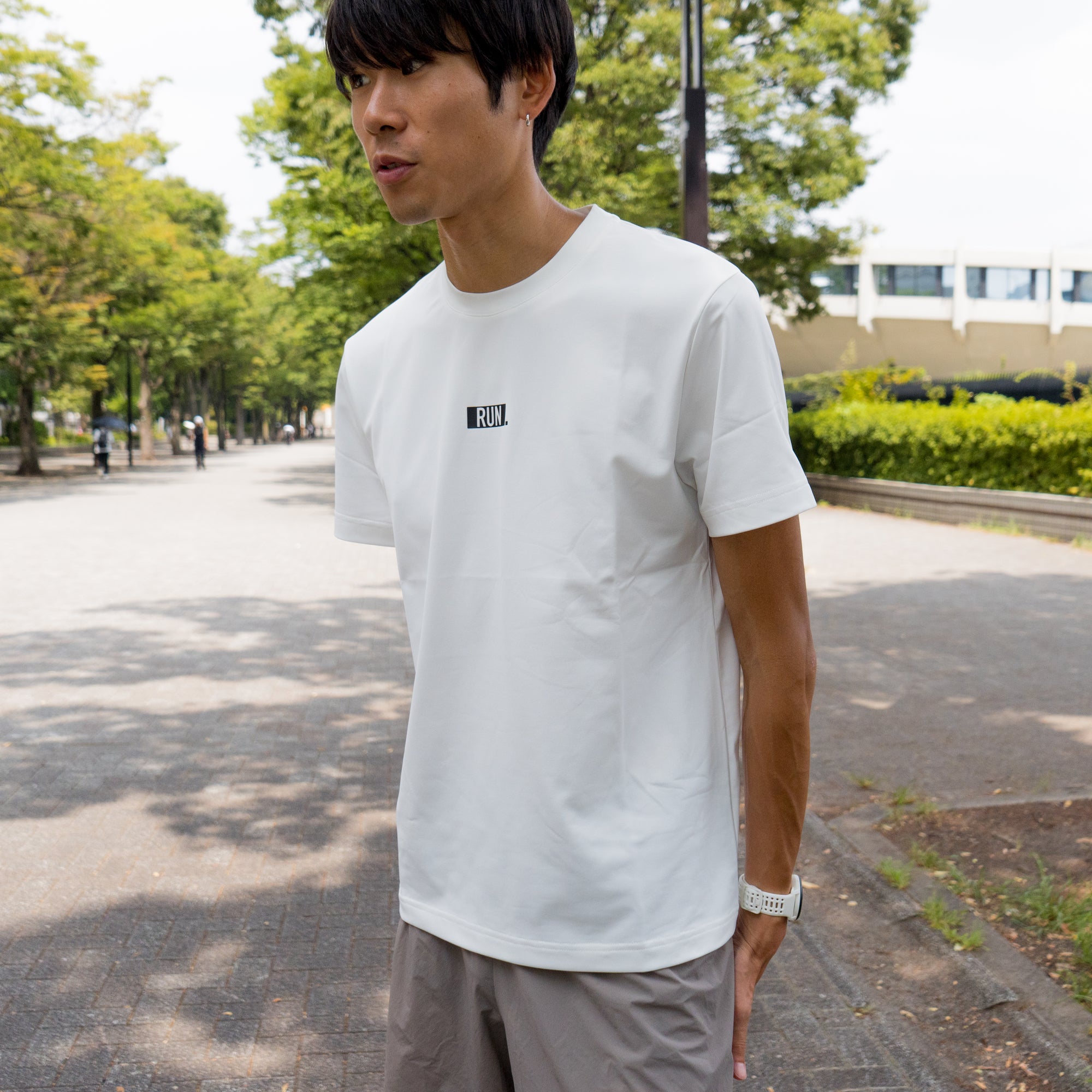FIELDSENSOR 秒乾 Tee (Regular Fit) EAT DRINK SLEEP RUN / “STREET” RUN.