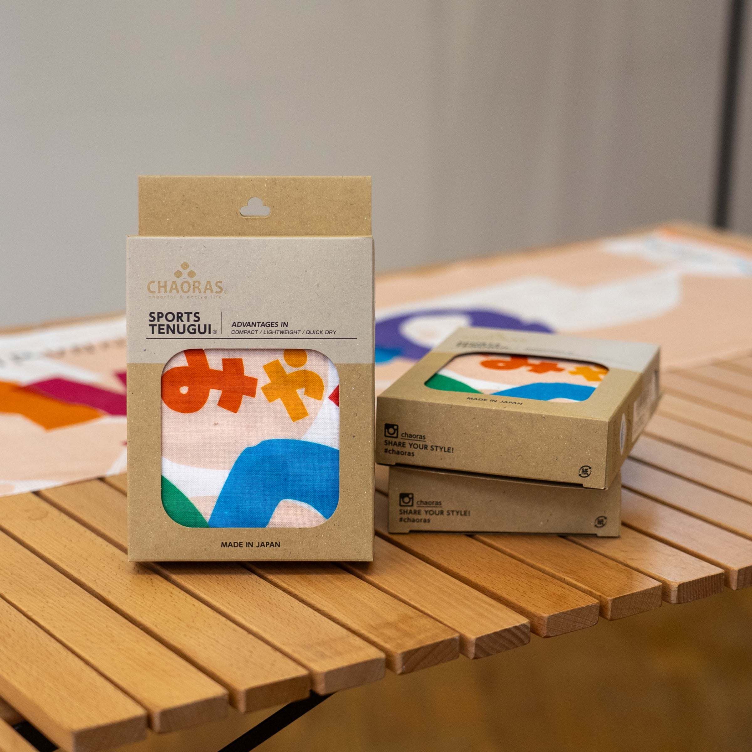 ULTRA RUNNER MYACO × CHAORAS スポーツてぬぐい