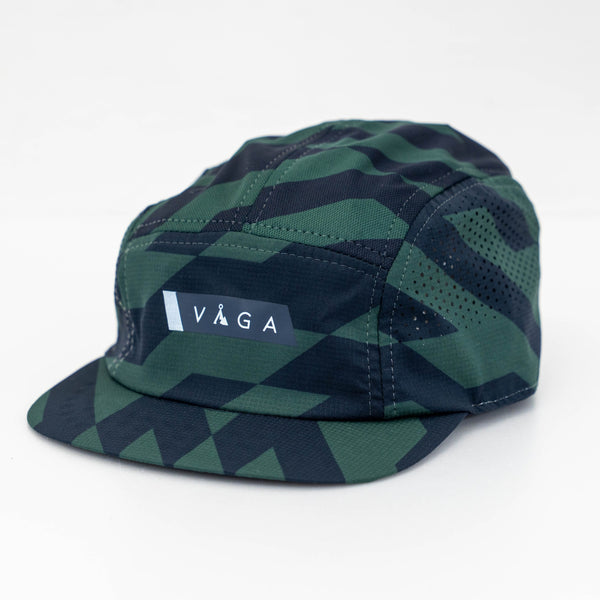 VAGA FEATHER RACING CAP (NAVY BLUE / RACING GREEN / NAVY BLUE)