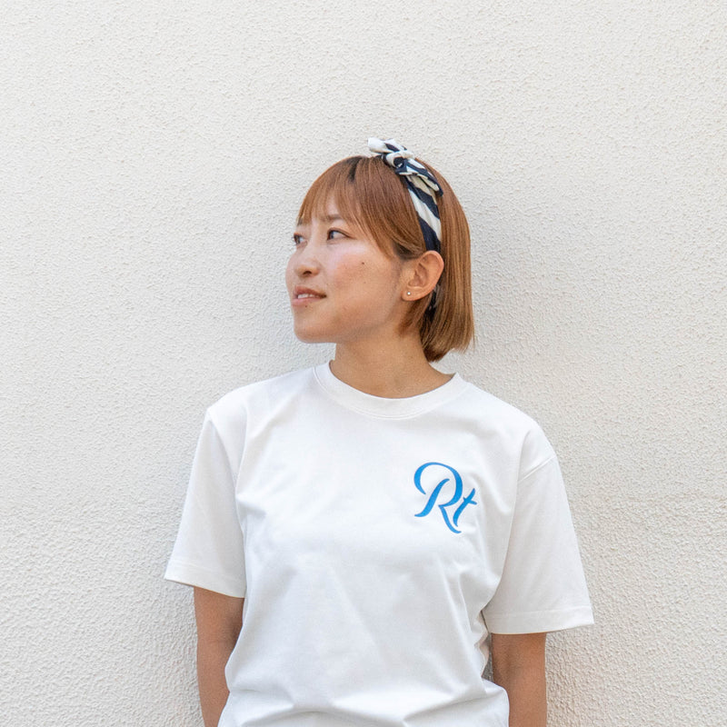 VAGA SUMMER PRINTED HEADBAND (PASTEL YELLOW / NAVY BLUE)