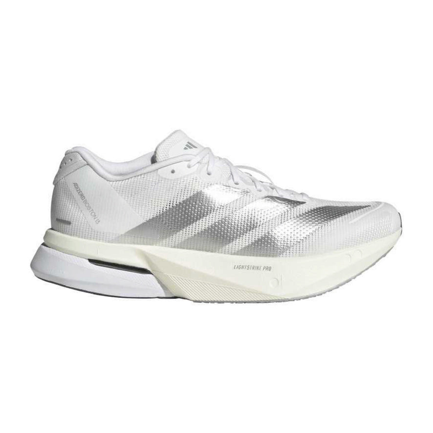 adidas ADIZERO BOSTON 13（Women's）フットウェアホワイト/マットシルバー/ダッシュグレー