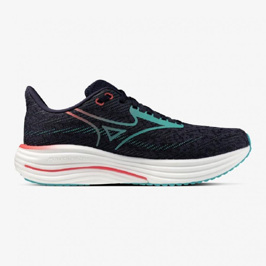 MIZUNO WAVE RIDER 29 (MENS) ダークネイビー×ブルー×ピンク – Runtrip