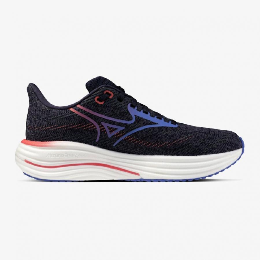 MIZUNO WAVE RIDER 29 (WOMENS) ダークネイビー×パープル×ピンク