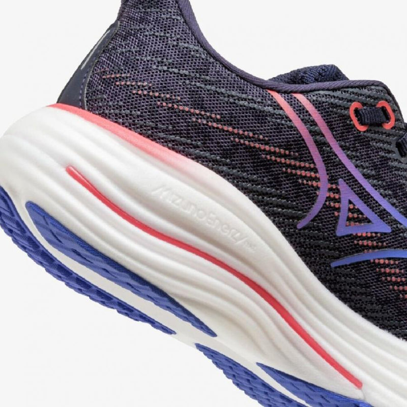 MIZUNO WAVE RIDER 29 (WOMENS) ダークネイビー×パープル×ピンク