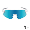 Glossy White Temple/Blue Green VIV20 Mirror Photochromic Lens