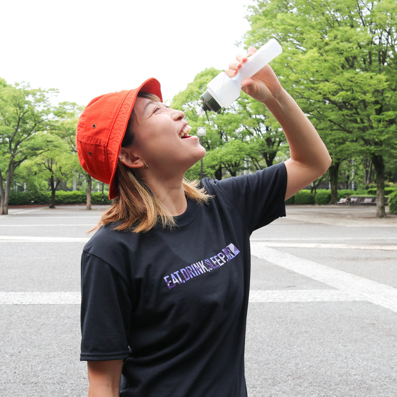 Runtrip LOGO BOTTLE｜ランニングマイボトル (Khaki)