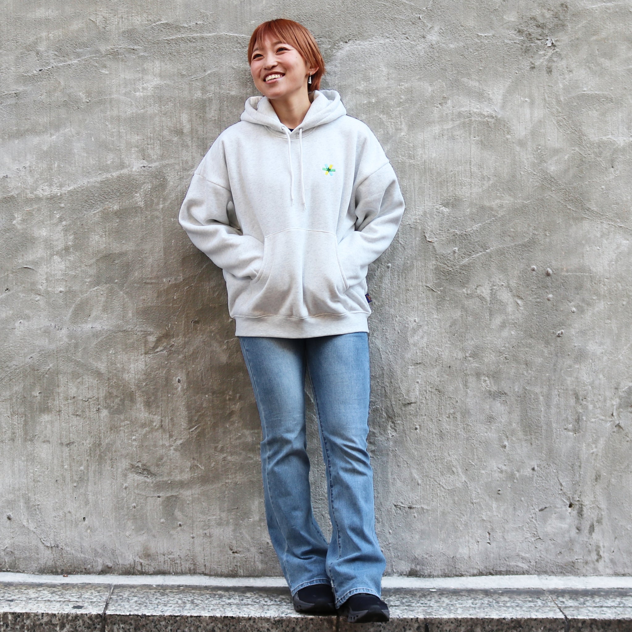 Runtrip Oversized Hoodie (Gray)