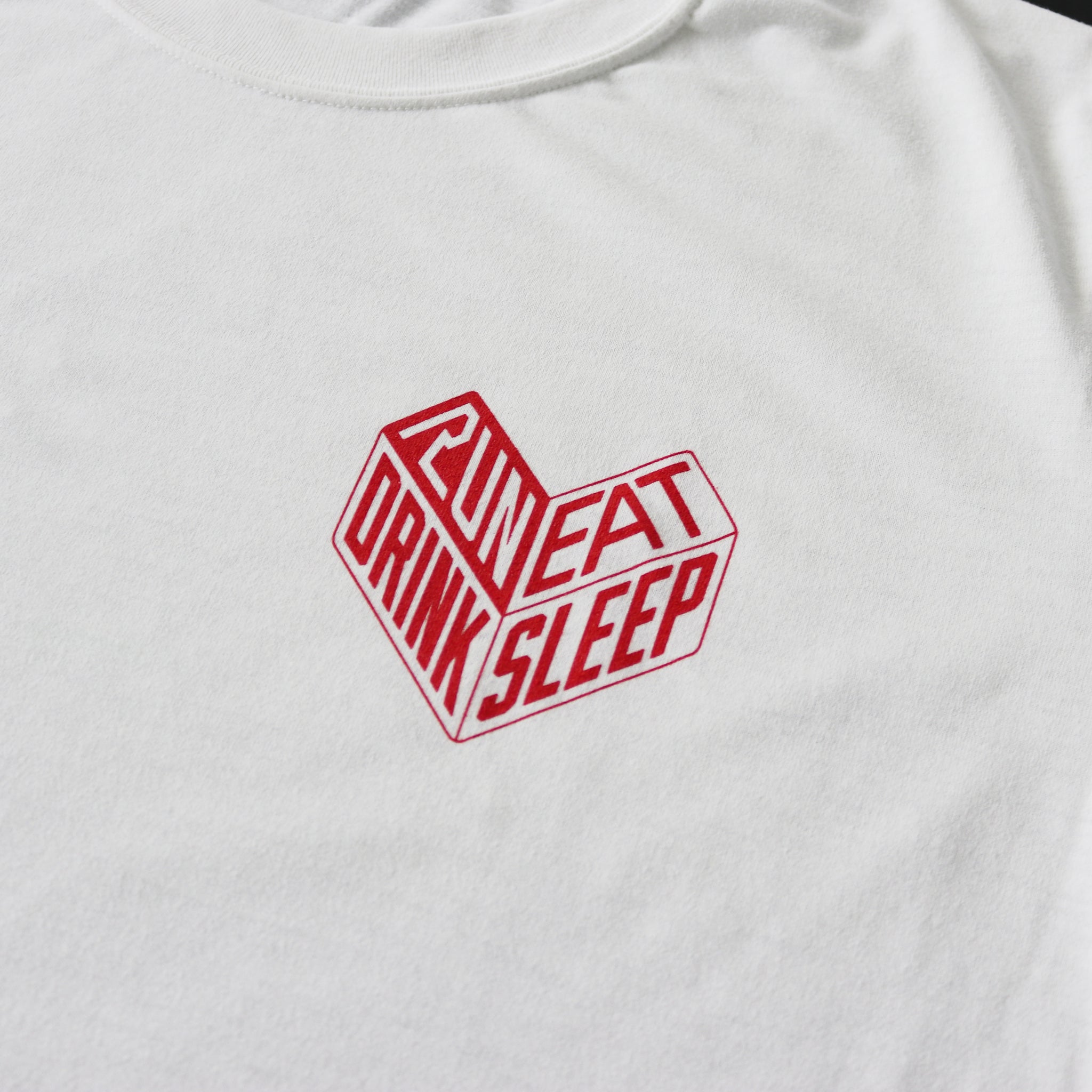 EAT DRINK SLEEP RUN / HEART Tee