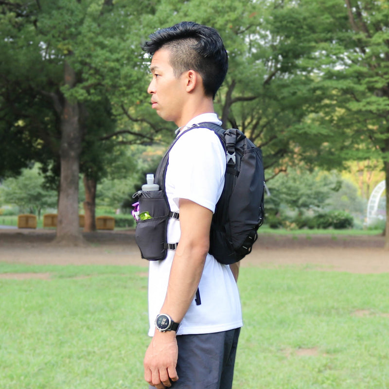 NATHAN | TrailMix 12L JP (All Black) – Runtrip Store