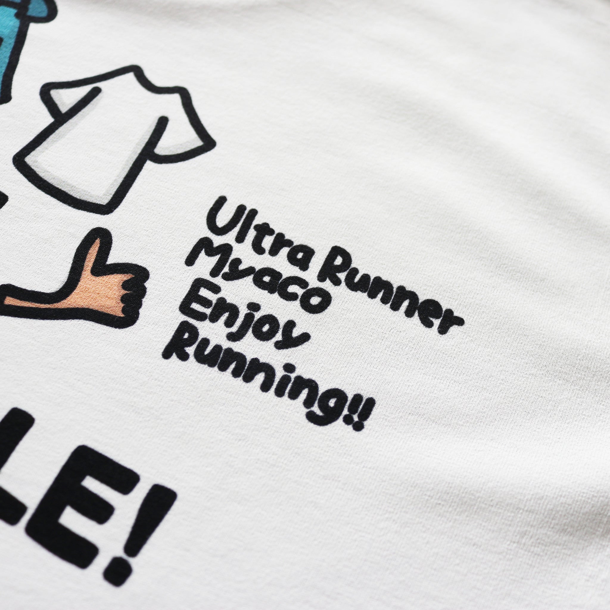 Enjoy Running with Myaco Long-Sleeve Tee