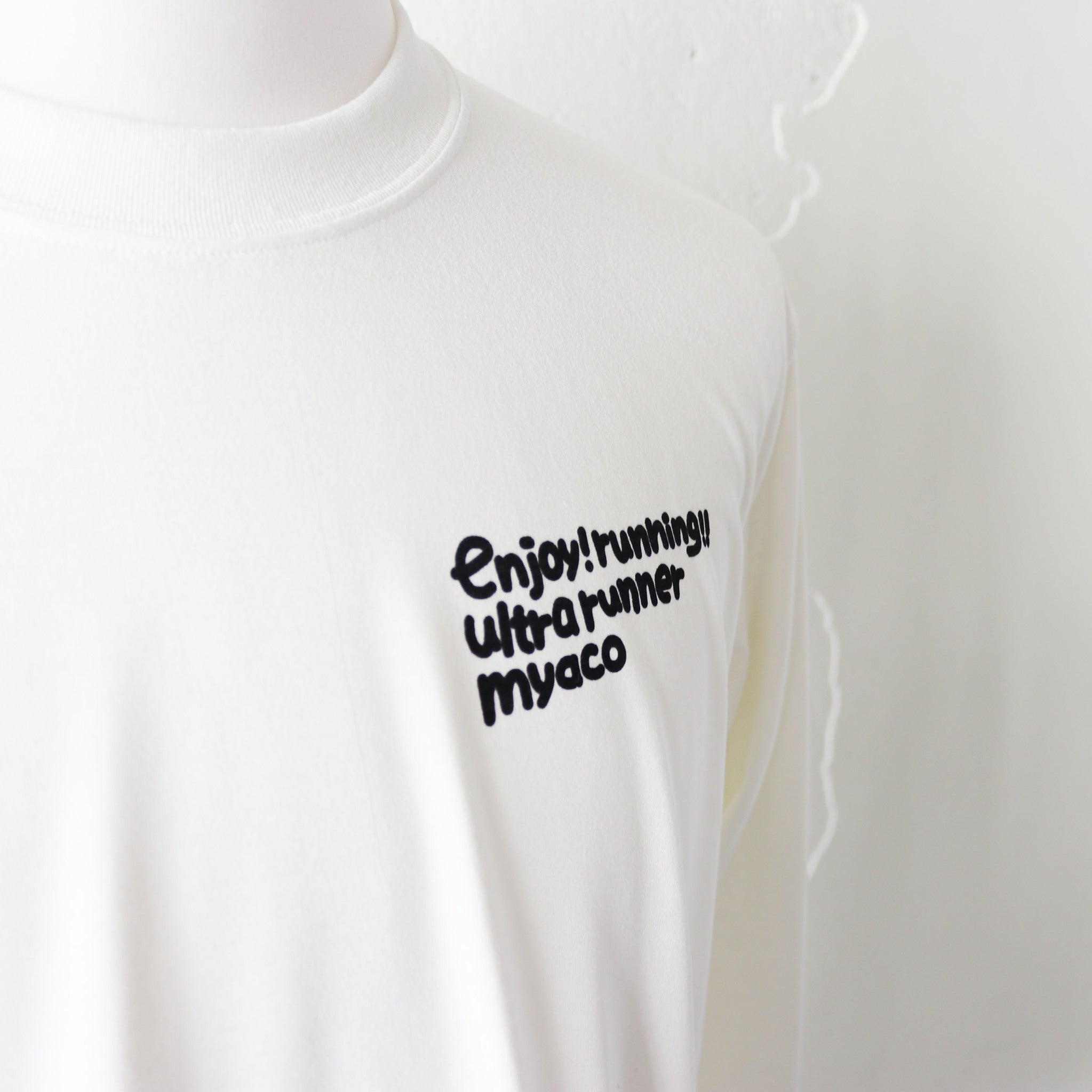 Enjoy Running with Myaco Long-Sleeve Tee