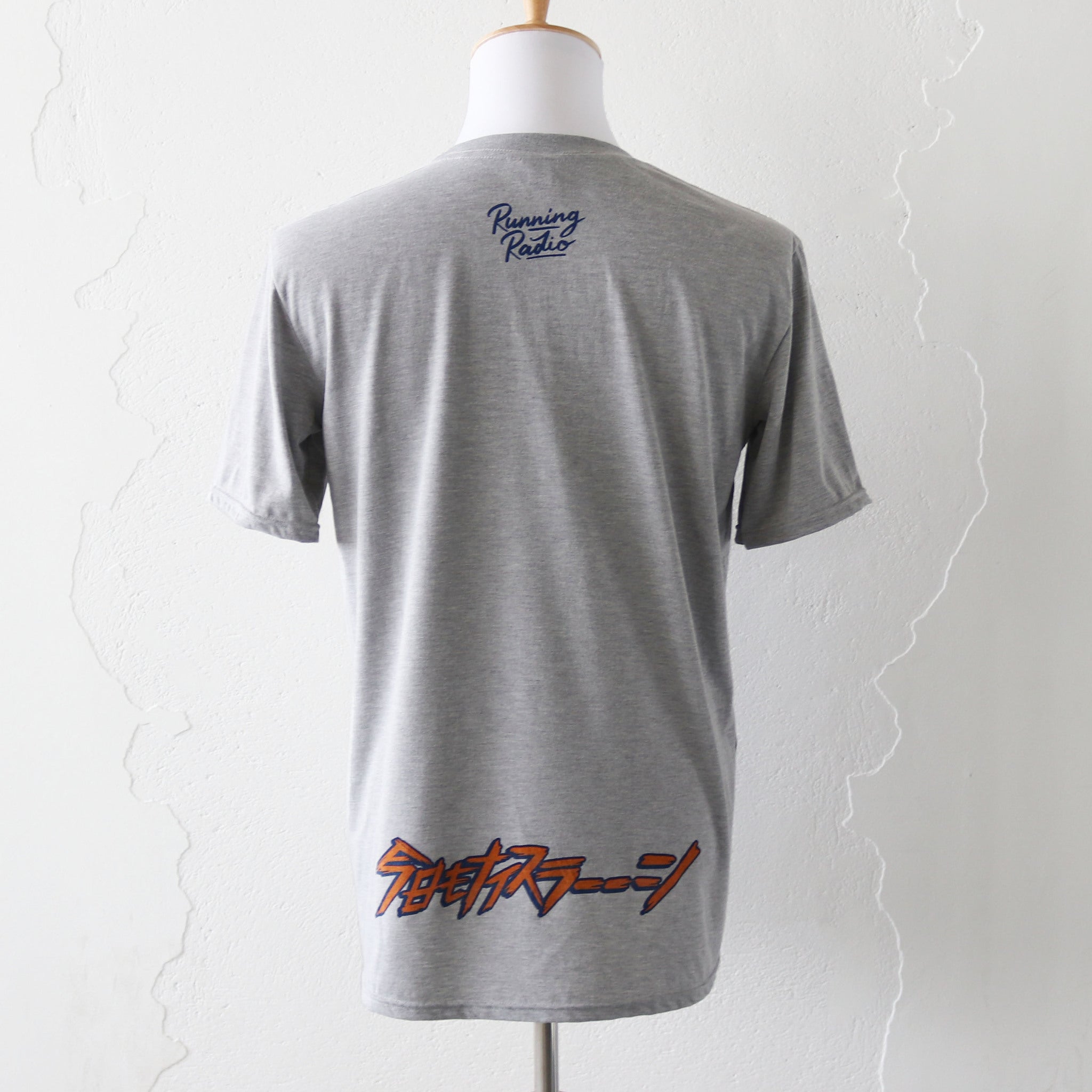 ランラジ Running Rabbit Tee (Gray)　予約特典ステッカー付き