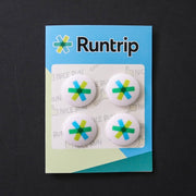 Runtrip Original ゼッケンホルダー（4個セット）