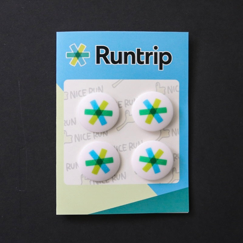 Runtrip Original ゼッケンホルダー（4個セット）