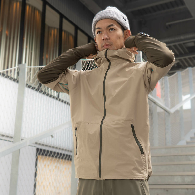 THE RUNNING JACKET by Runtrip 3rd model (Beige)