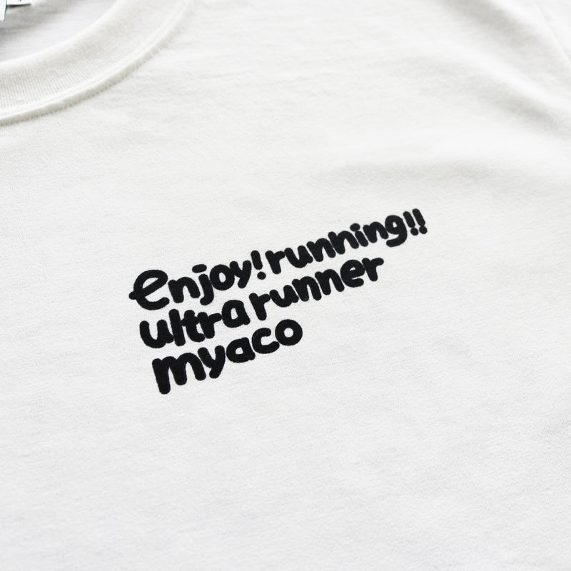 Enjoy Running with Myaco Long-Sleeve Tee