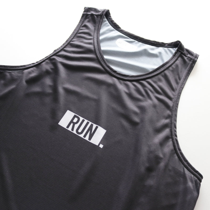 EAT DRINK SLEEP RUN / “STREET” RUN. Tank Top by DVELOP. (Men's