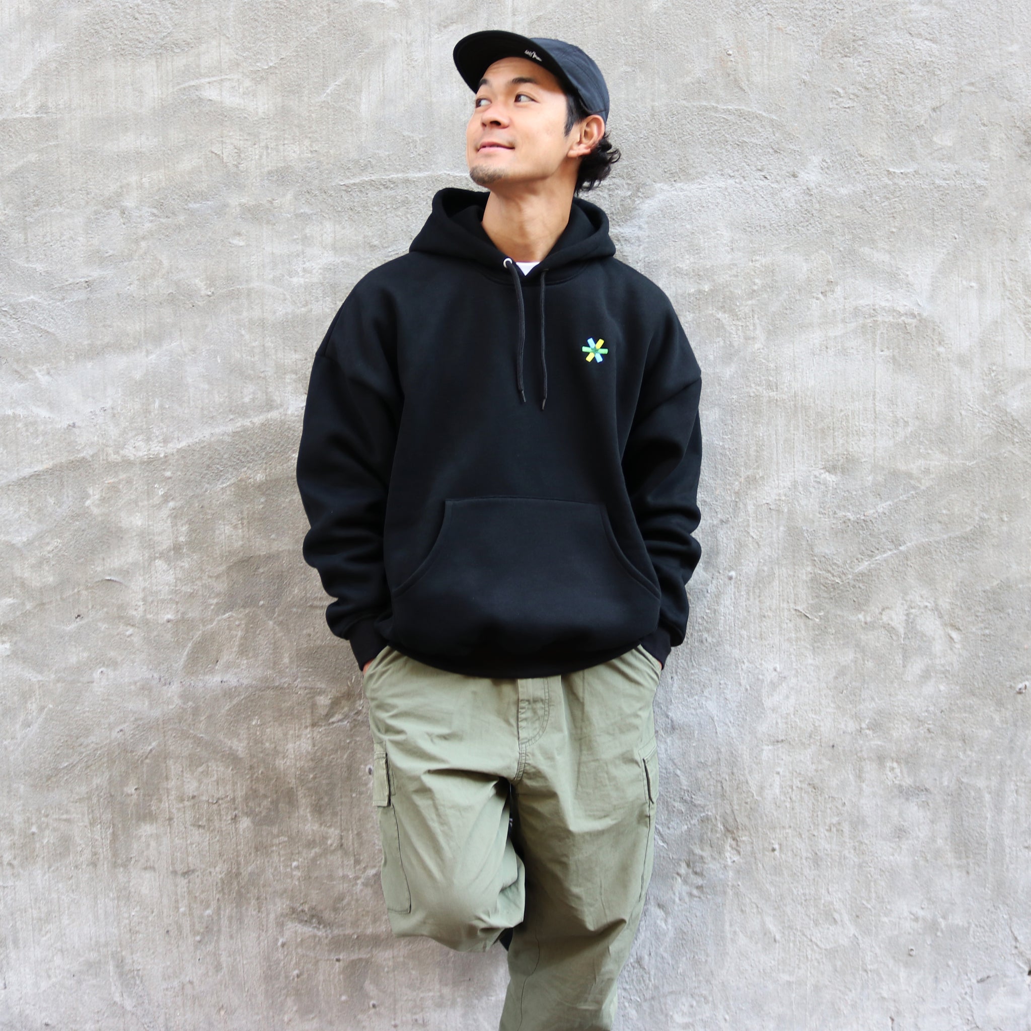 Runtrip Oversized Hoodie (Black)