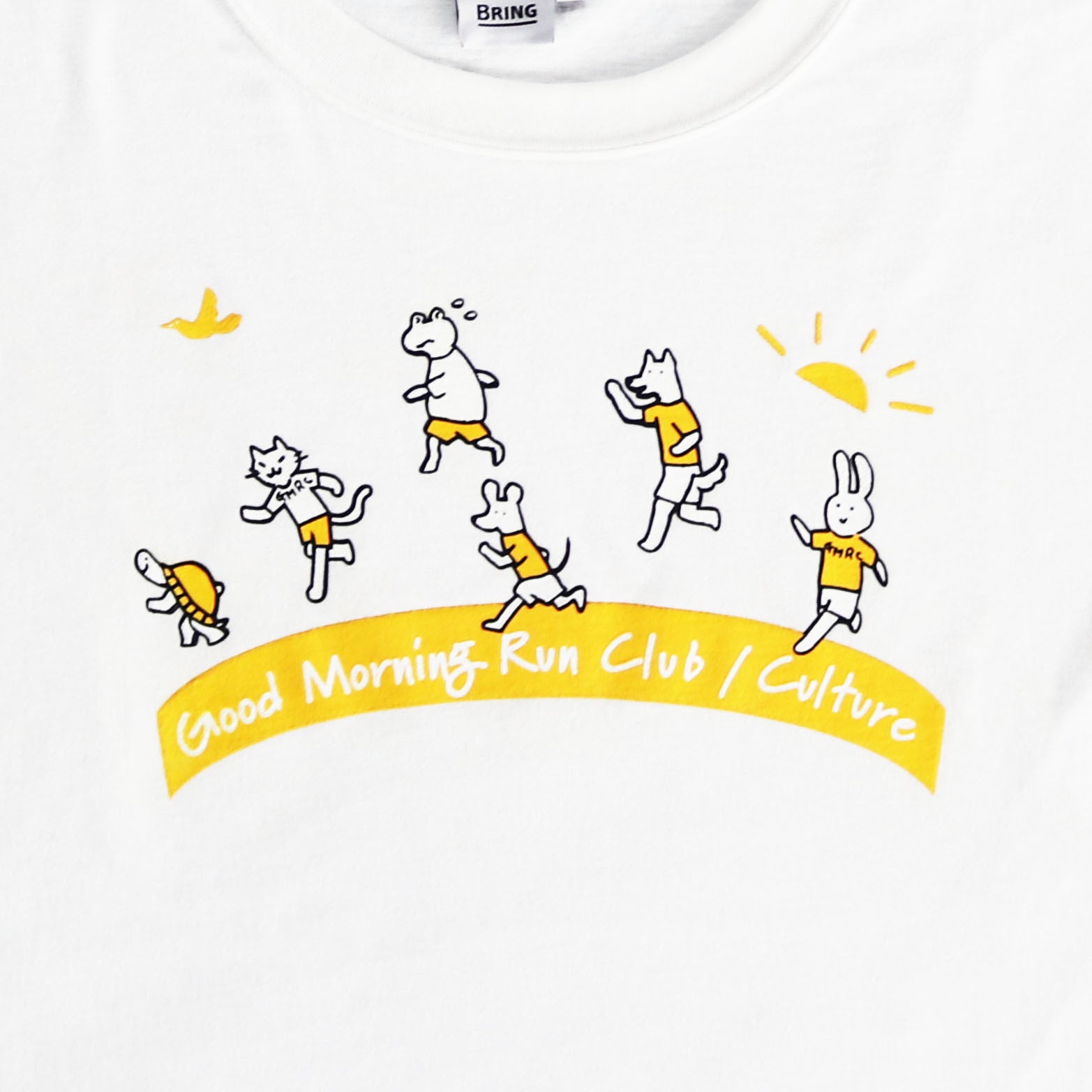 Style | Good Morning Run Club / Culture Tee (White)